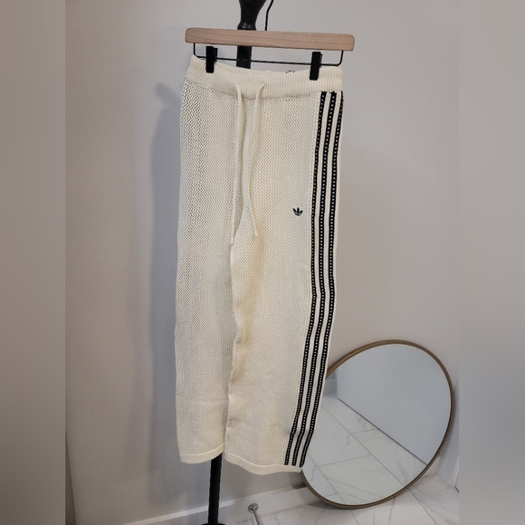 Adidas Summer Glow Firebird Crochet Track Pants Sz xs New Nwt - Picture 2 of 8